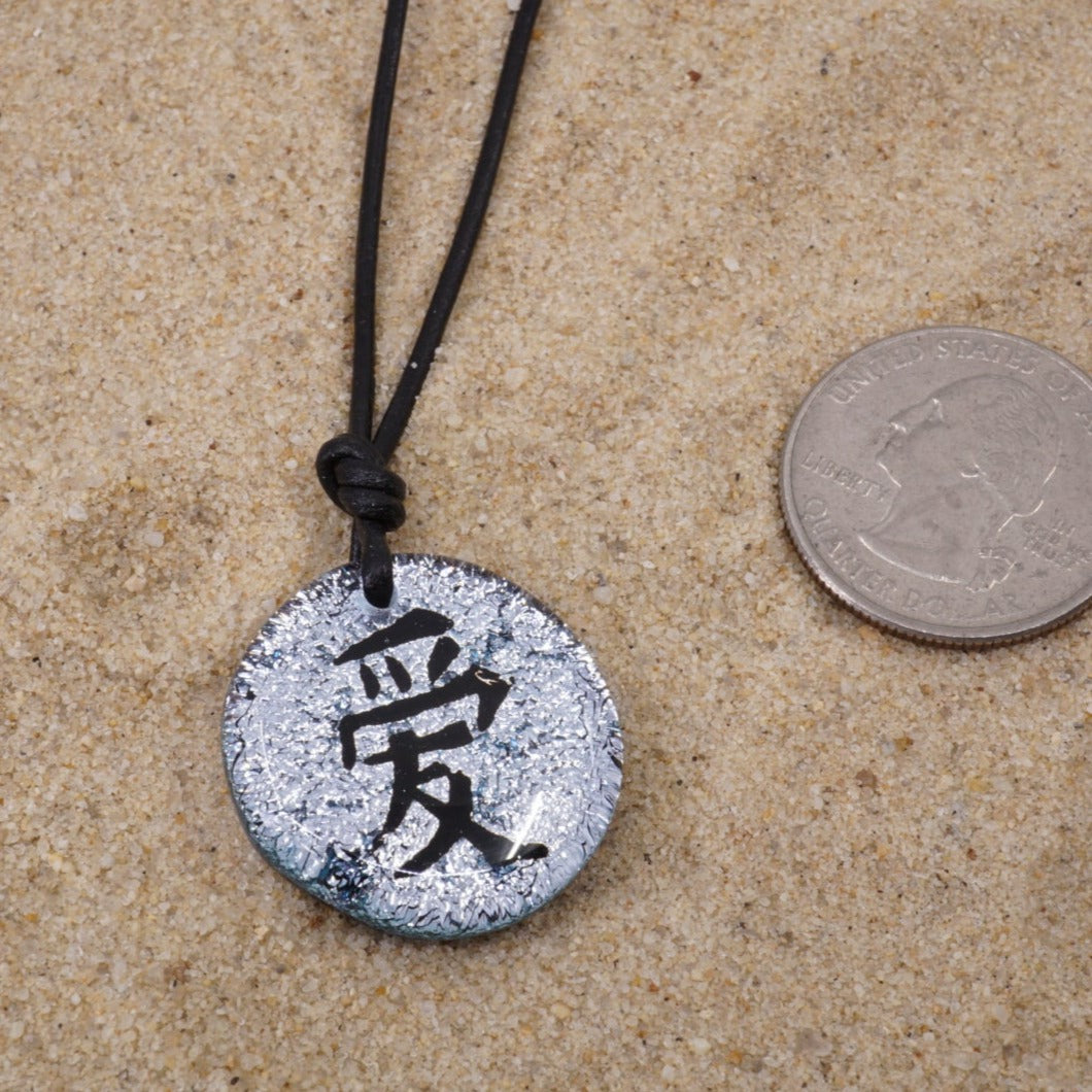 Amazon.com: Death kanji brass pendant necklace - Sekiro - Japanese jewelry  : Handmade Products